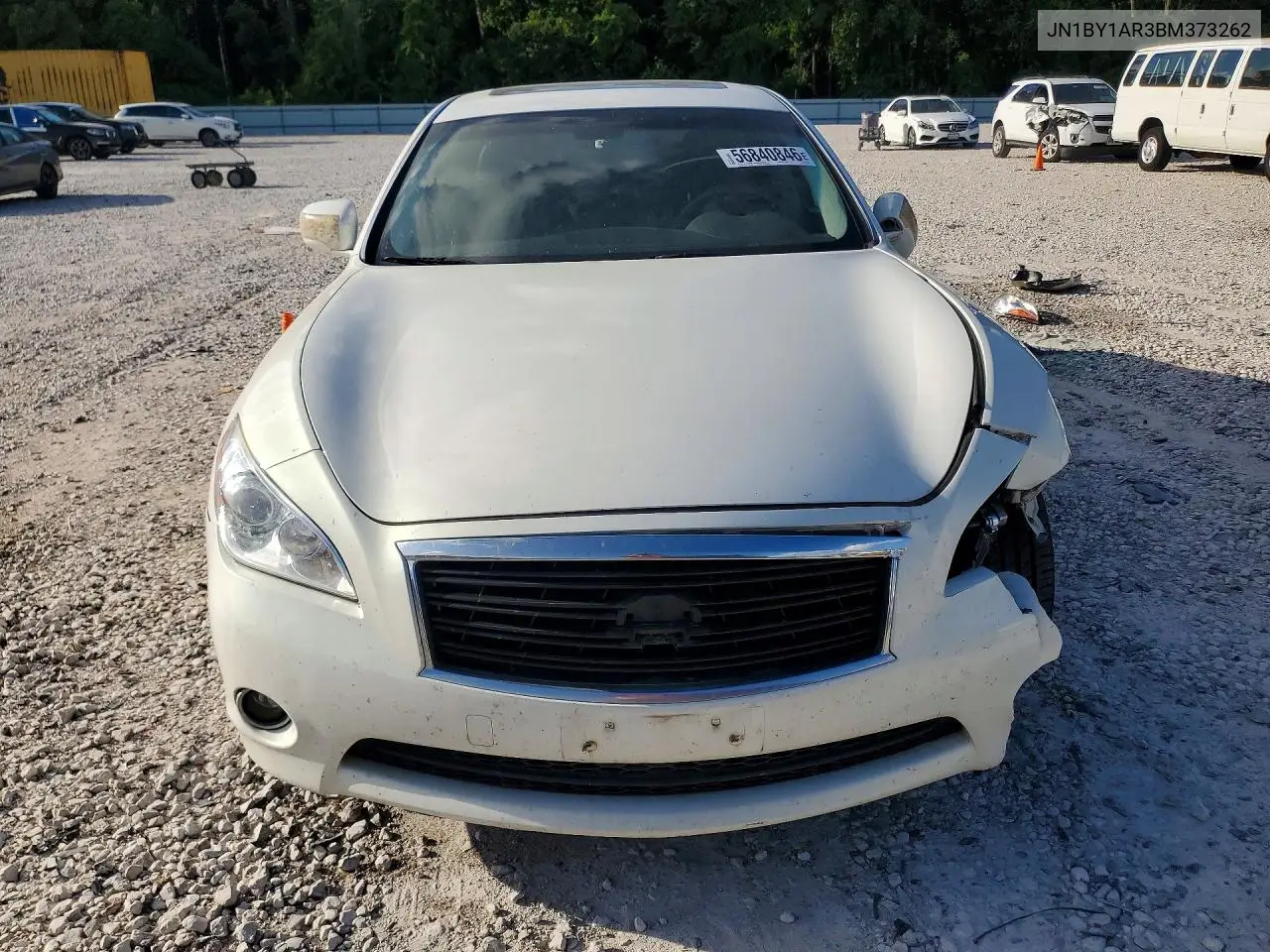 2011 Infiniti M37 X VIN: JN1BY1AR3BM373262 Lot: 56840846