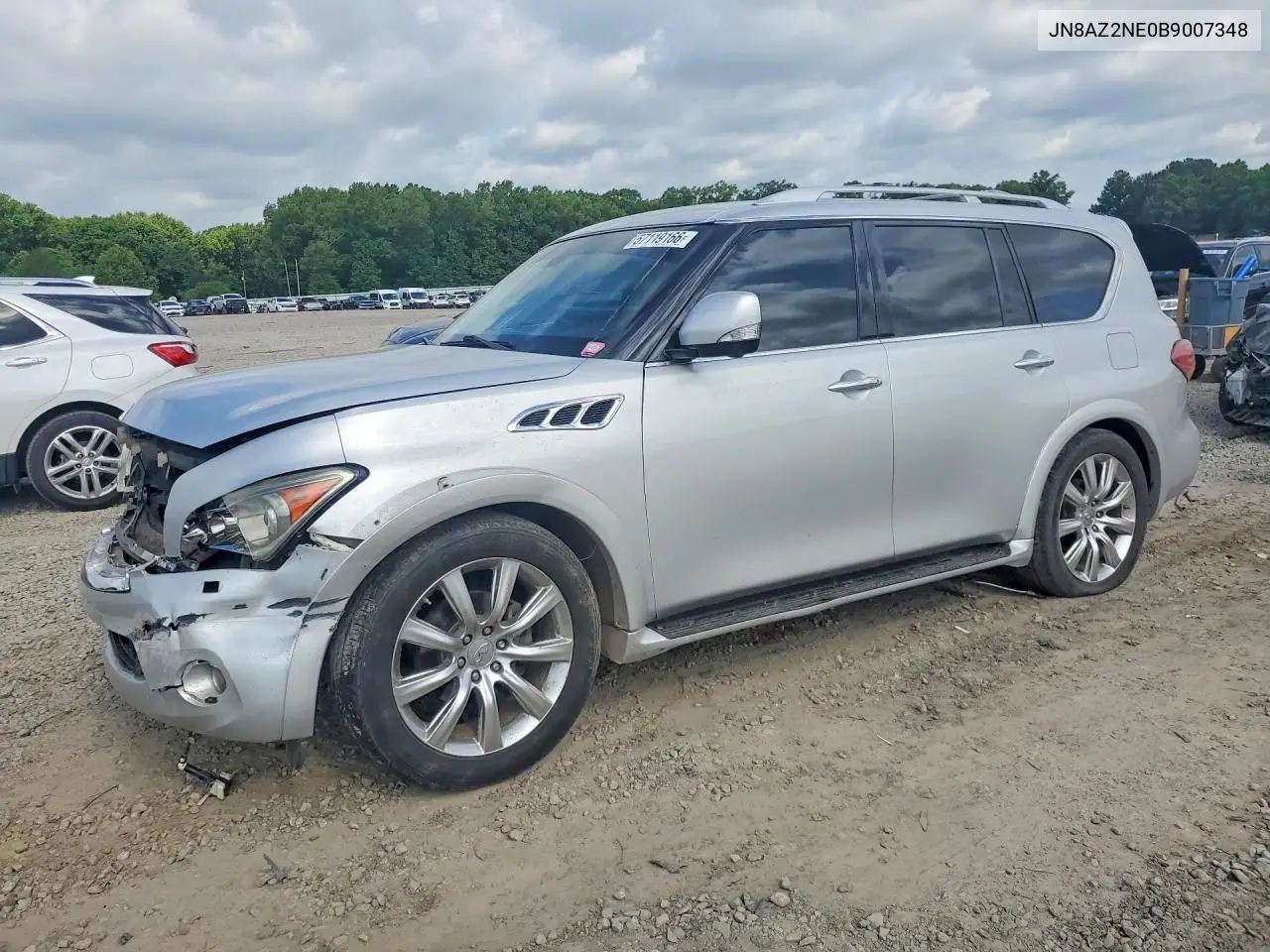 2011 Infiniti Qx56 Base VIN: JN8AZ2NE0B9007348 Lot: 57119166