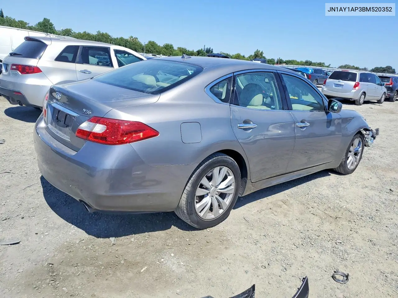 2011 Infiniti M56 Base VIN: JN1AY1AP3BM520352 Lot: 57561246