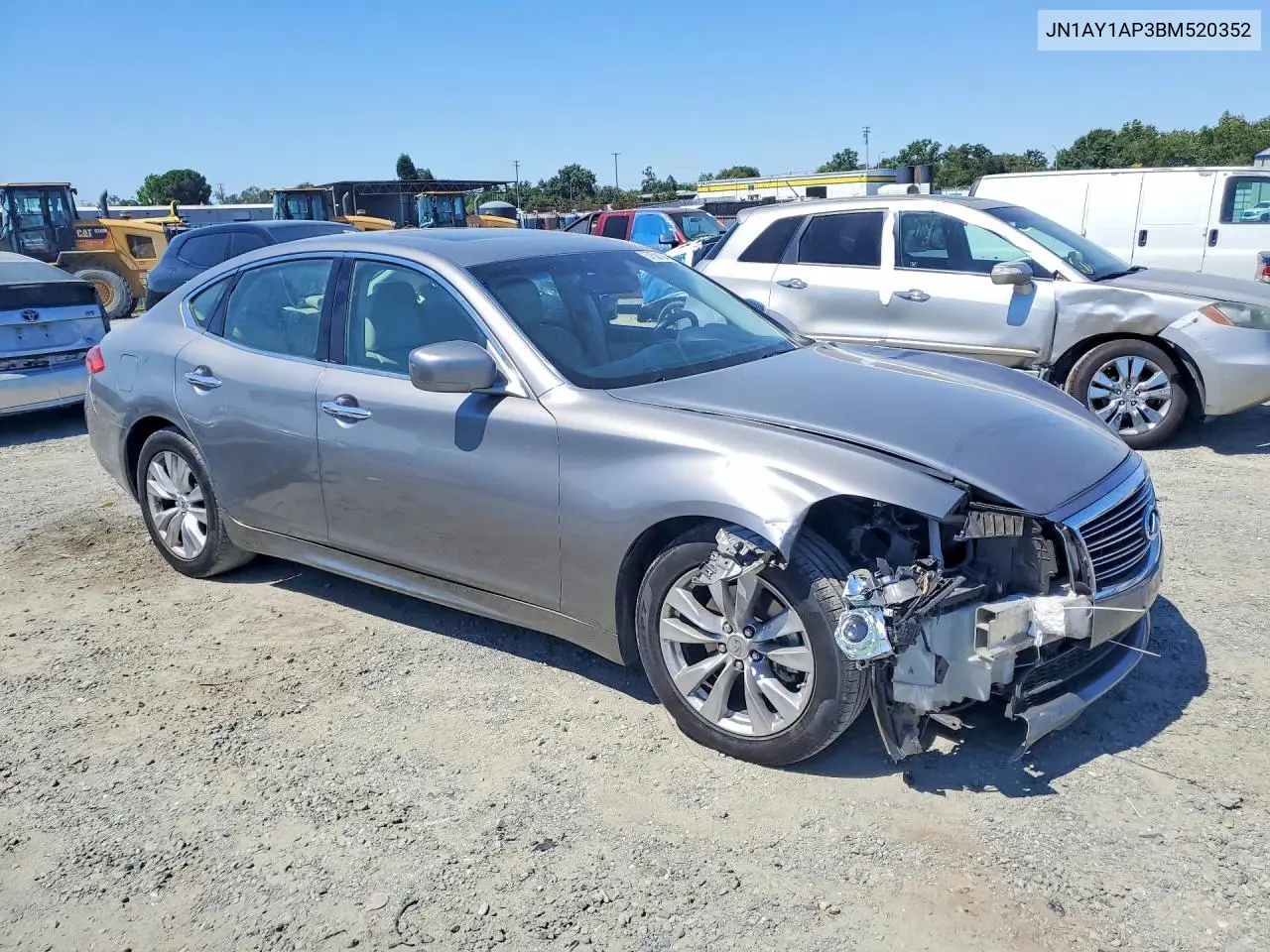 2011 Infiniti M56 Base VIN: JN1AY1AP3BM520352 Lot: 57561246