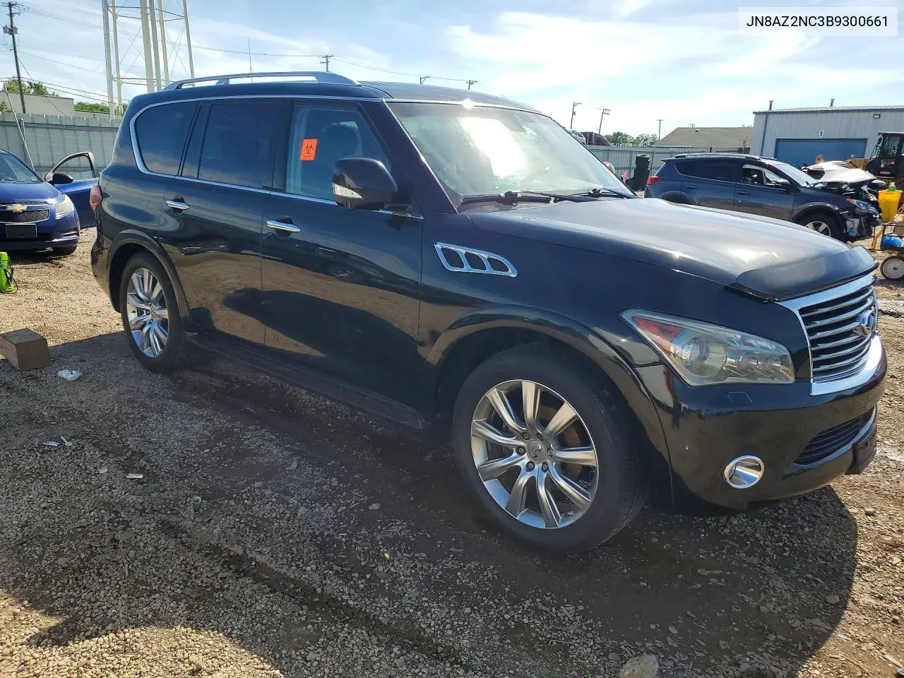 2011 Infiniti Qx56 Base VIN: JN8AZ2NC3B9300661 Lot: 57581096