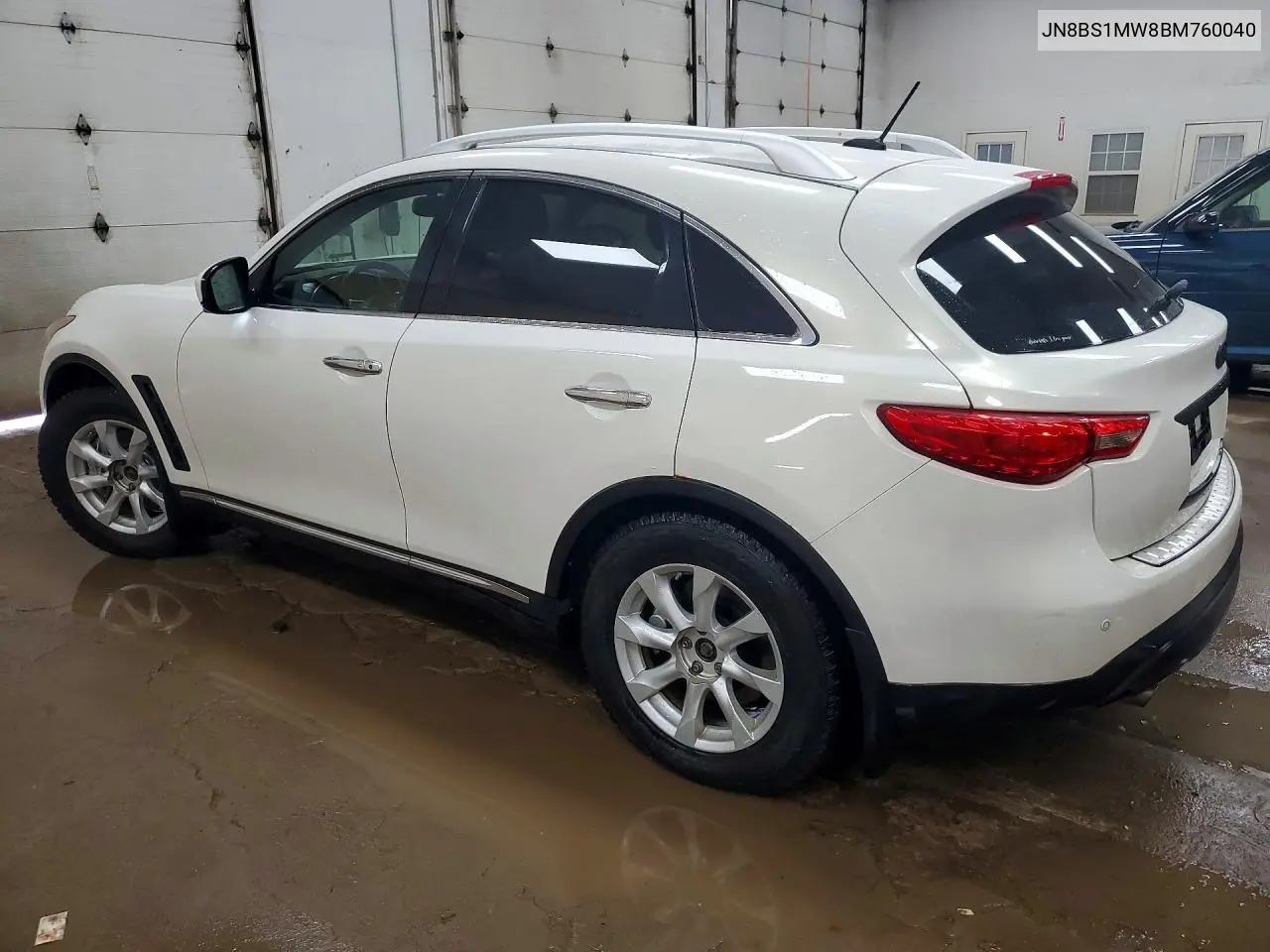 2011 Infiniti Fx50 Base VIN: JN8BS1MW8BM760040 Lot: 57661286