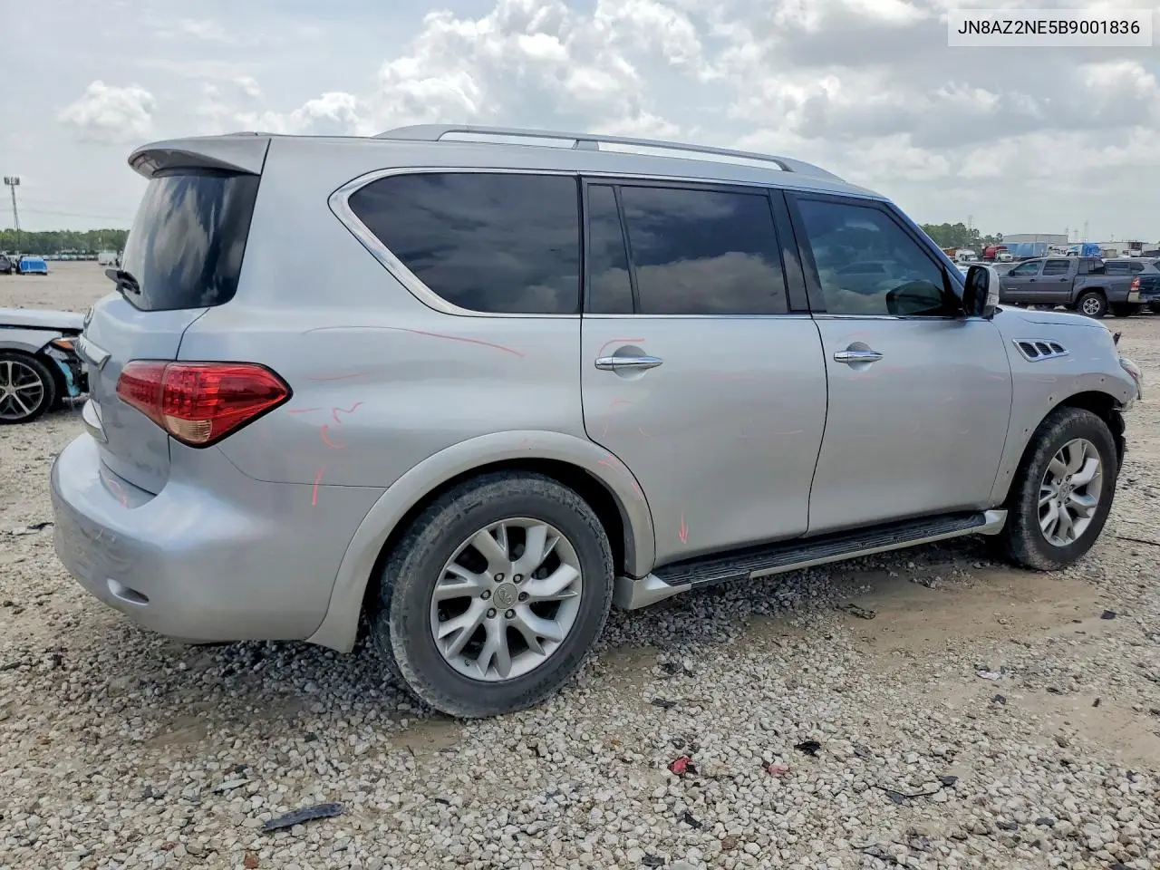 2011 Infiniti Qx56 Base VIN: JN8AZ2NE5B9001836 Lot: 57684196