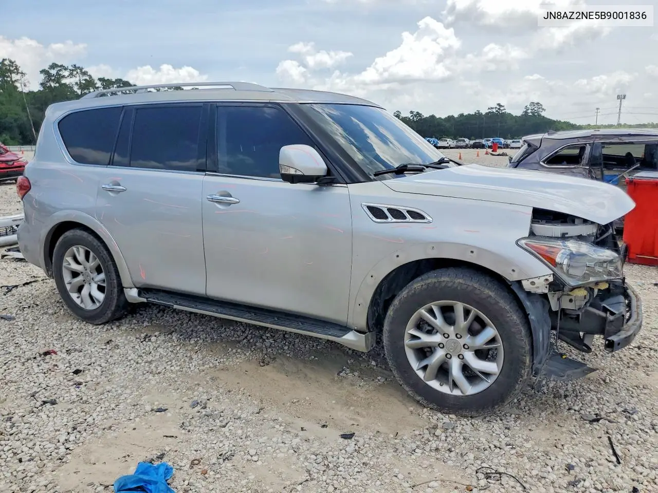 2011 Infiniti Qx56 Base VIN: JN8AZ2NE5B9001836 Lot: 57684196