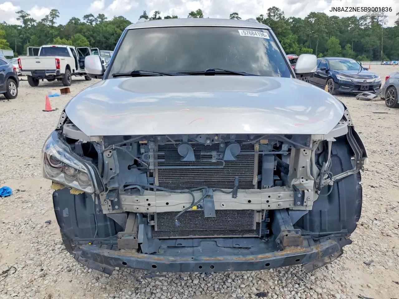 2011 Infiniti Qx56 Base VIN: JN8AZ2NE5B9001836 Lot: 57684196