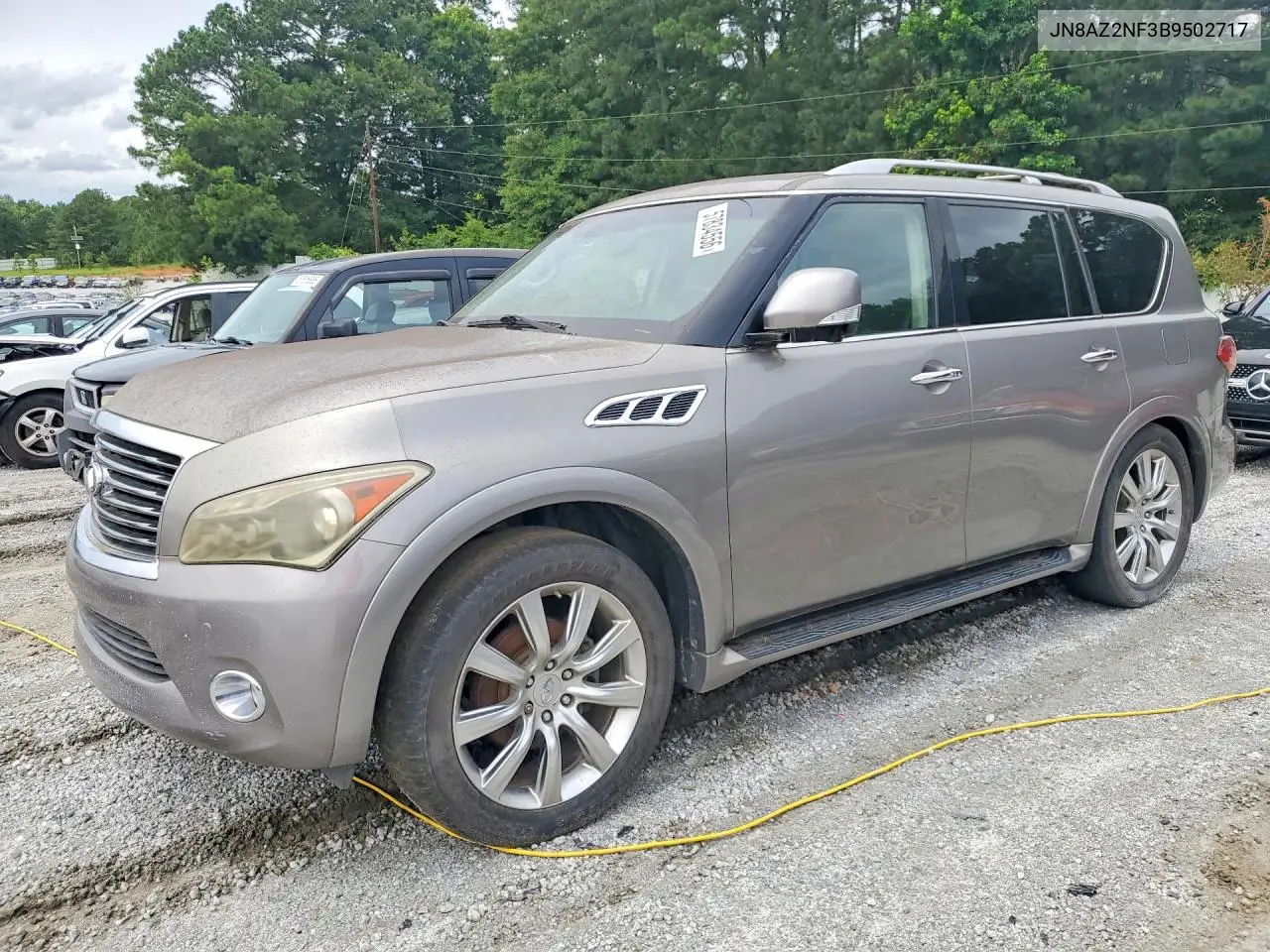 2011 Infiniti Qx56 Base VIN: JN8AZ2NF3B9502717 Lot: 57834556