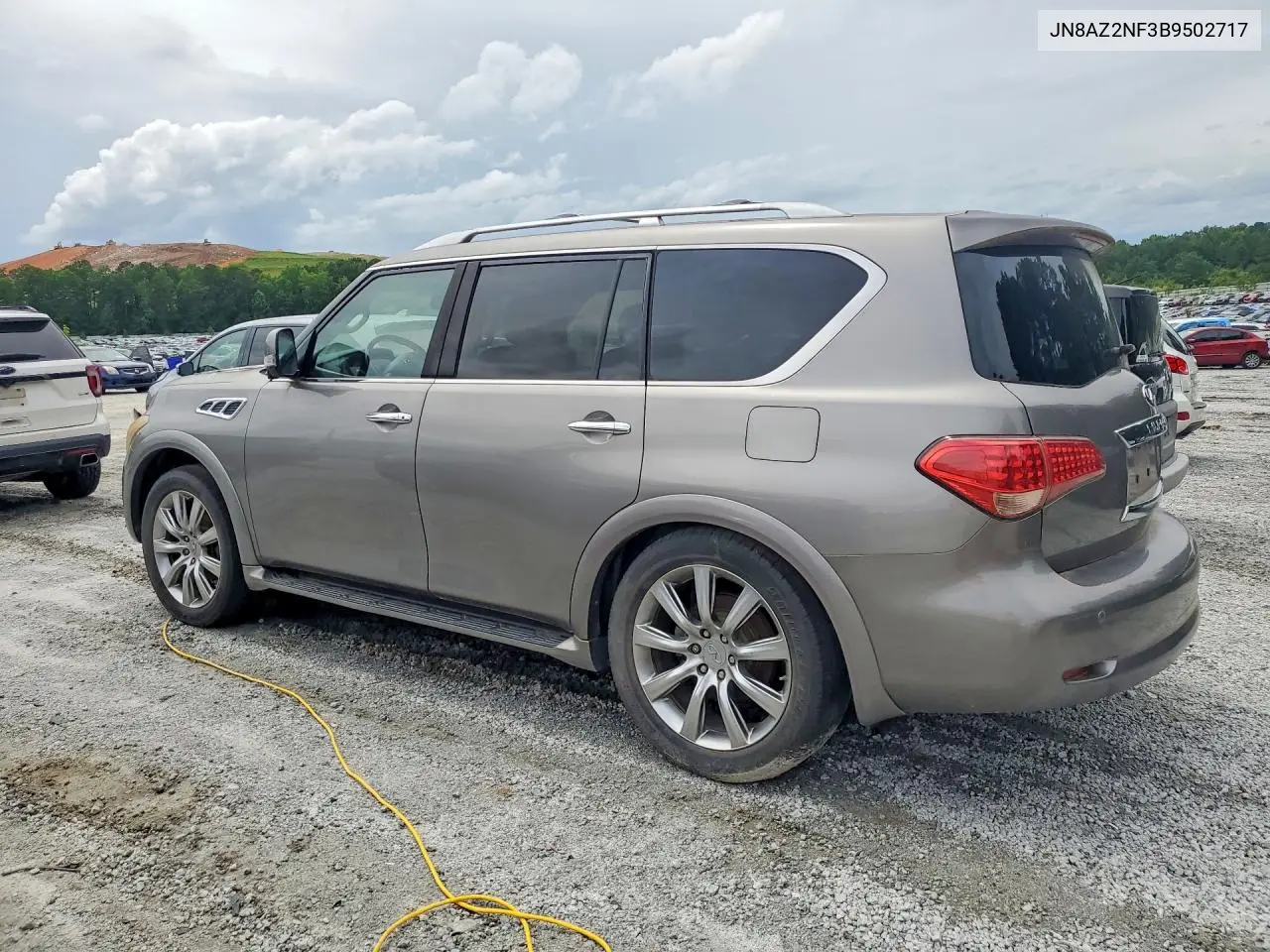 2011 Infiniti Qx56 Base VIN: JN8AZ2NF3B9502717 Lot: 57834556