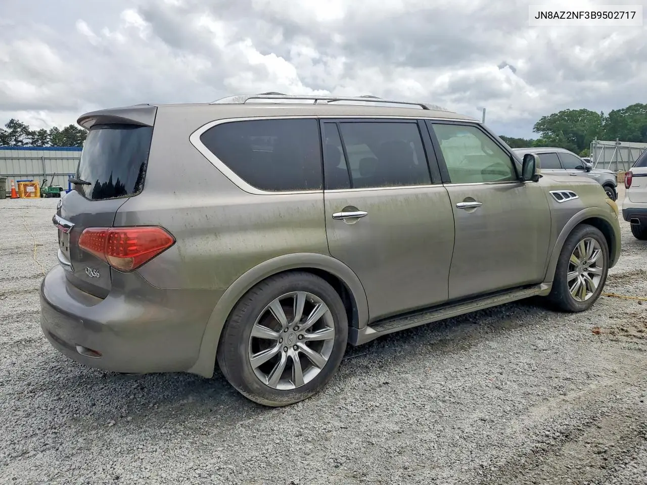 2011 Infiniti Qx56 Base VIN: JN8AZ2NF3B9502717 Lot: 57834556
