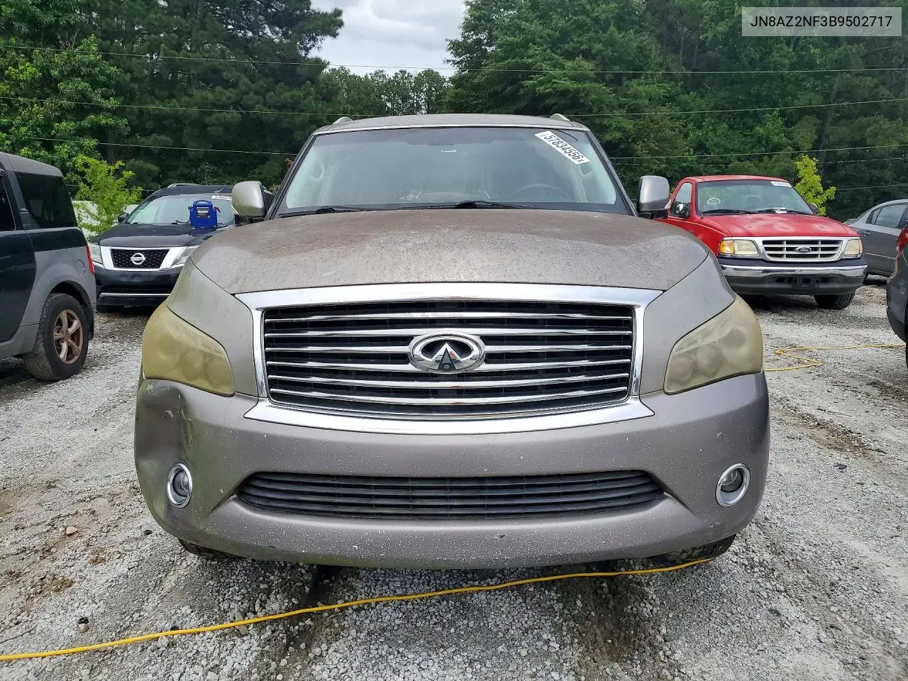2011 Infiniti Qx56 Base VIN: JN8AZ2NF3B9502717 Lot: 57834556