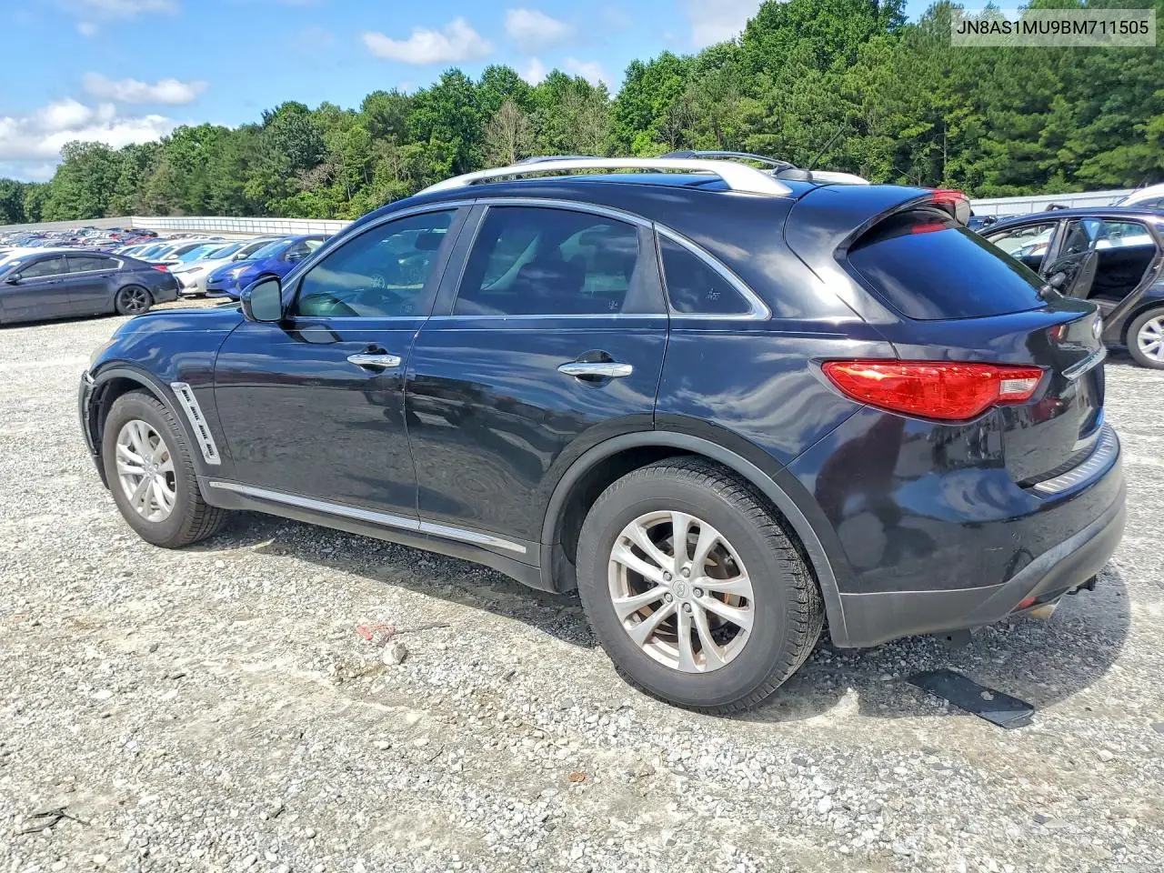 2011 Infiniti Fx35 Base VIN: JN8AS1MU9BM711505 Lot: 58433226