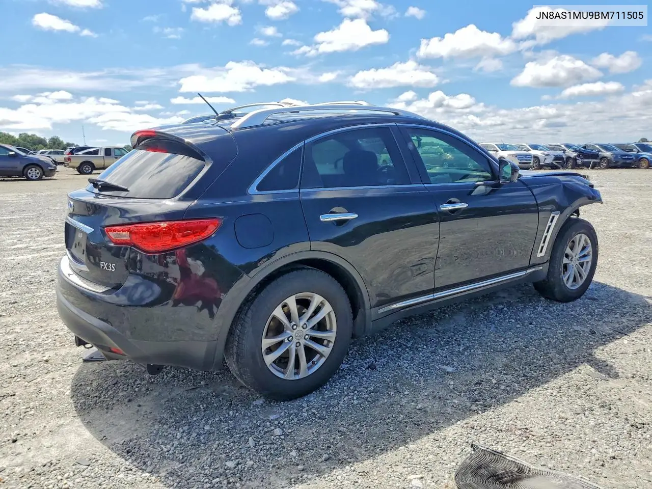 2011 Infiniti Fx35 Base VIN: JN8AS1MU9BM711505 Lot: 58433226