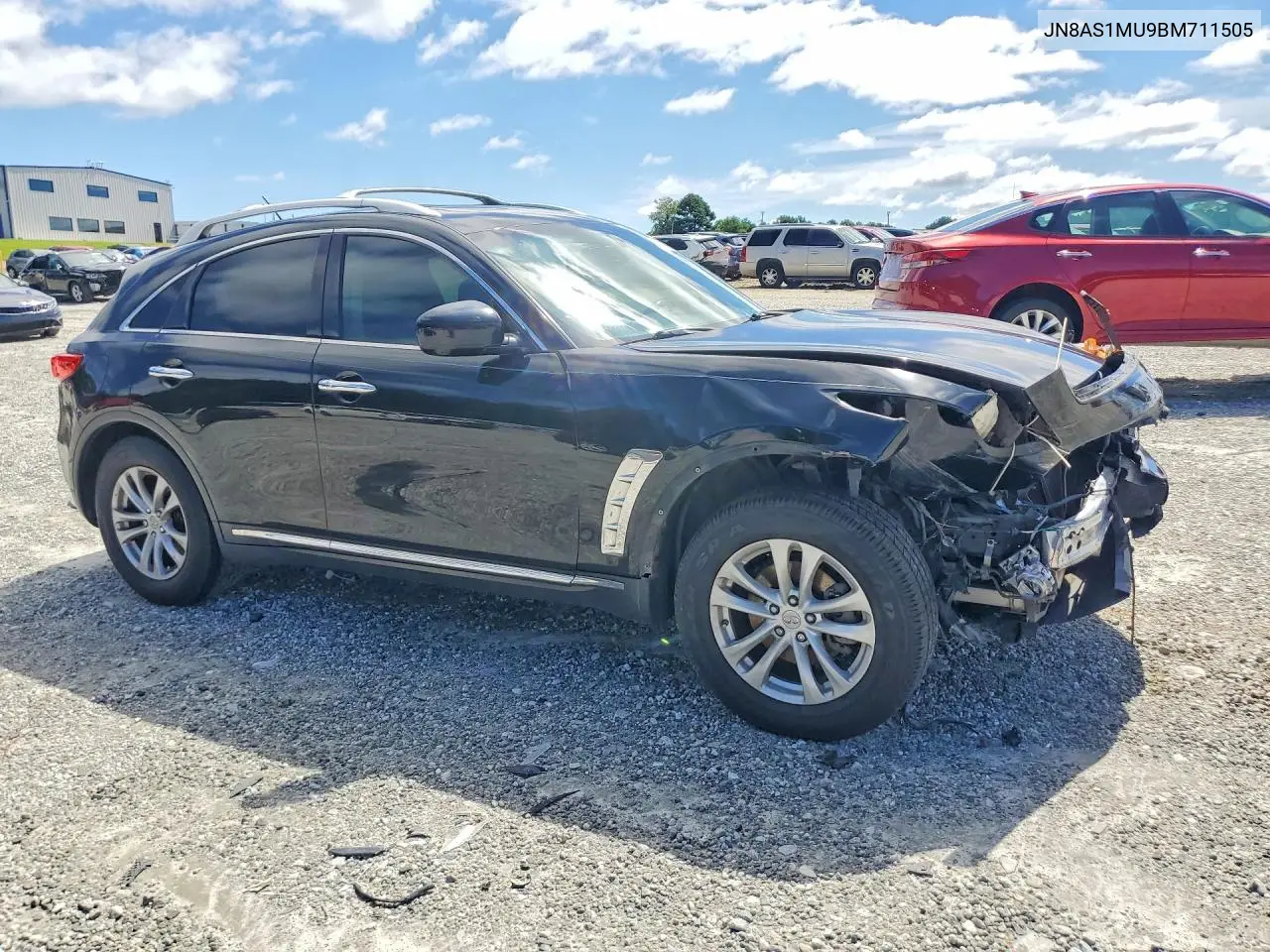 2011 Infiniti Fx35 Base VIN: JN8AS1MU9BM711505 Lot: 58433226