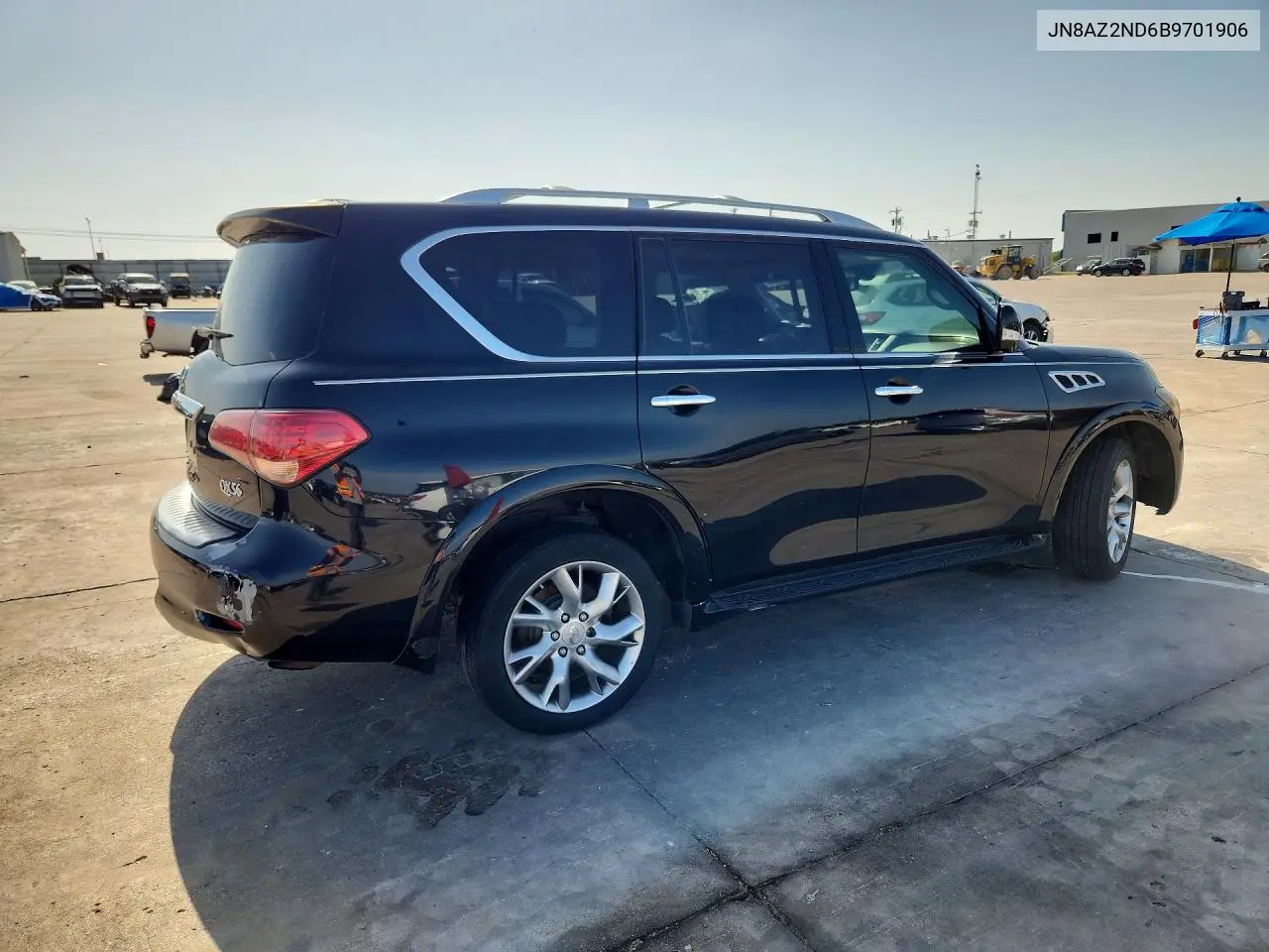 2011 Infiniti Qx56 Base VIN: JN8AZ2ND6B9701906 Lot: 58591326