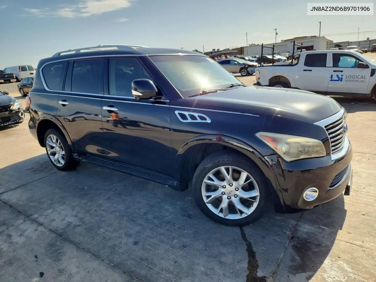 2011 Infiniti Qx56 Base VIN: JN8AZ2ND6B9701906 Lot: 58591326