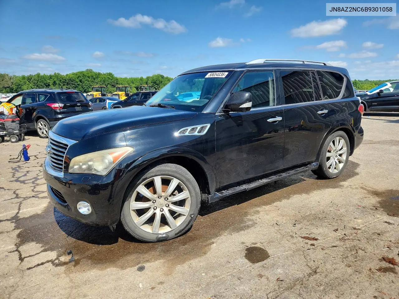 2011 Infiniti Qx56 Base VIN: JN8AZ2NC6B9301058 Lot: 58654036