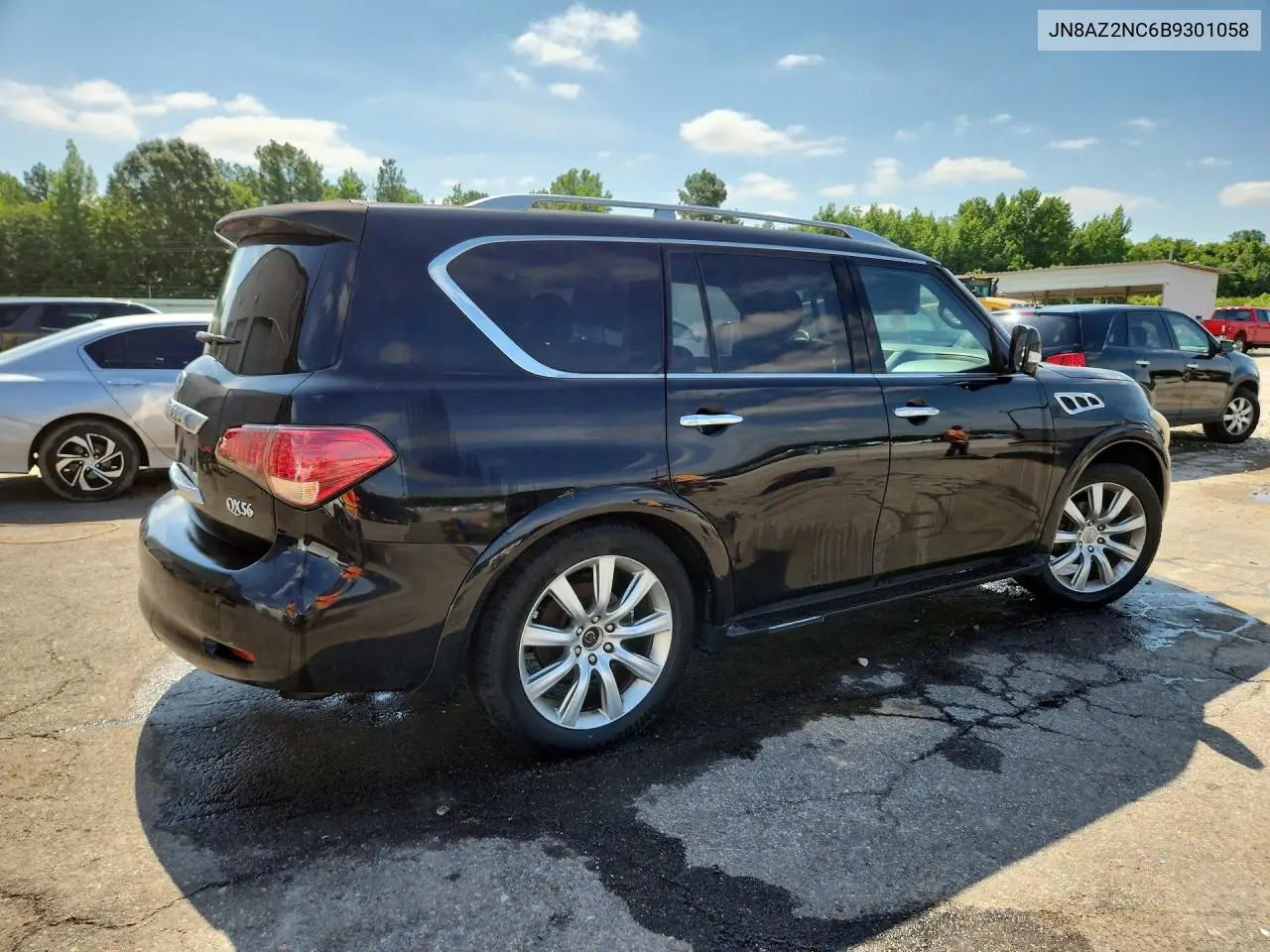 2011 Infiniti Qx56 Base VIN: JN8AZ2NC6B9301058 Lot: 58654036