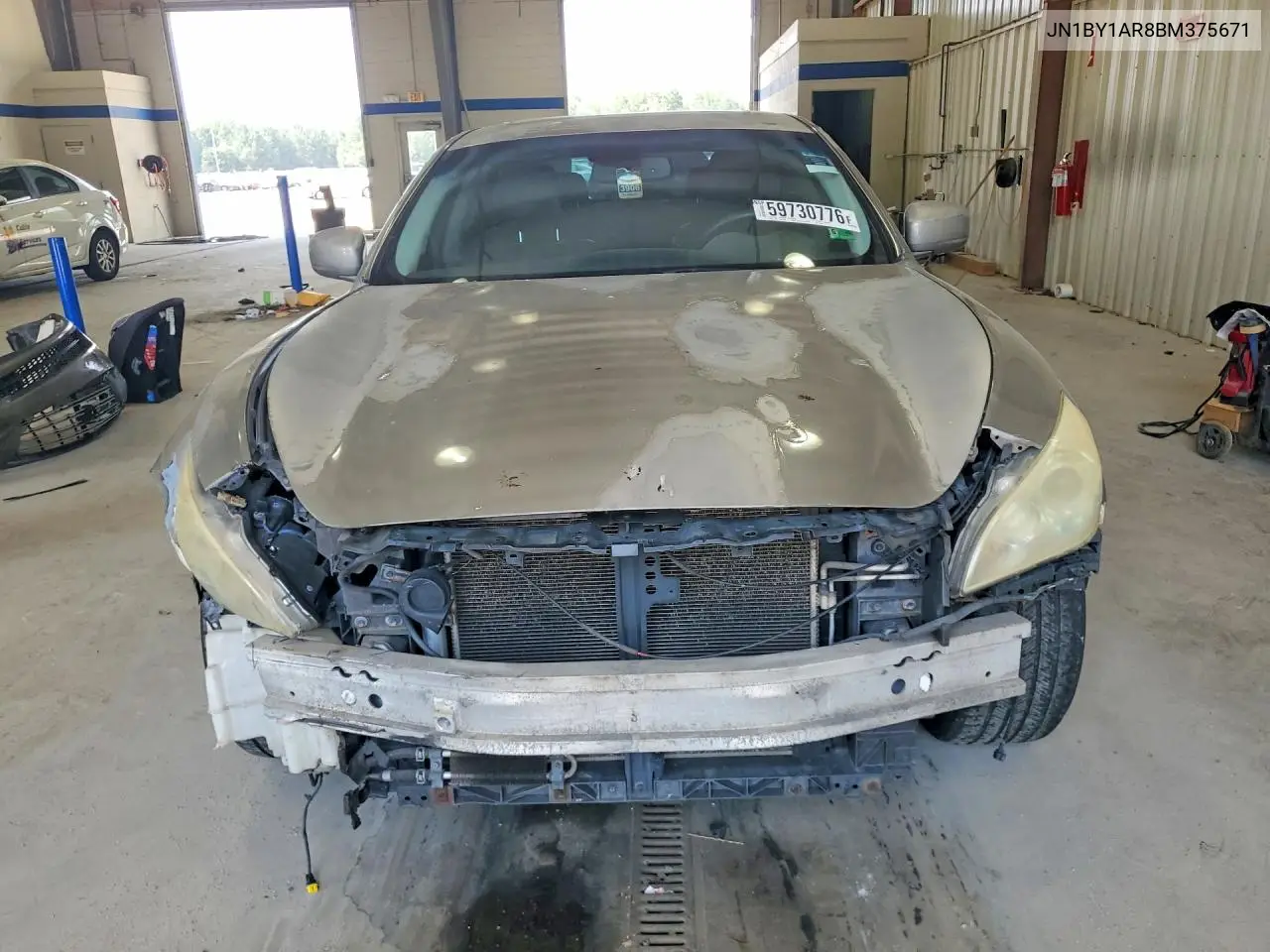 2011 Infiniti M37 X VIN: JN1BY1AR8BM375671 Lot: 59730776