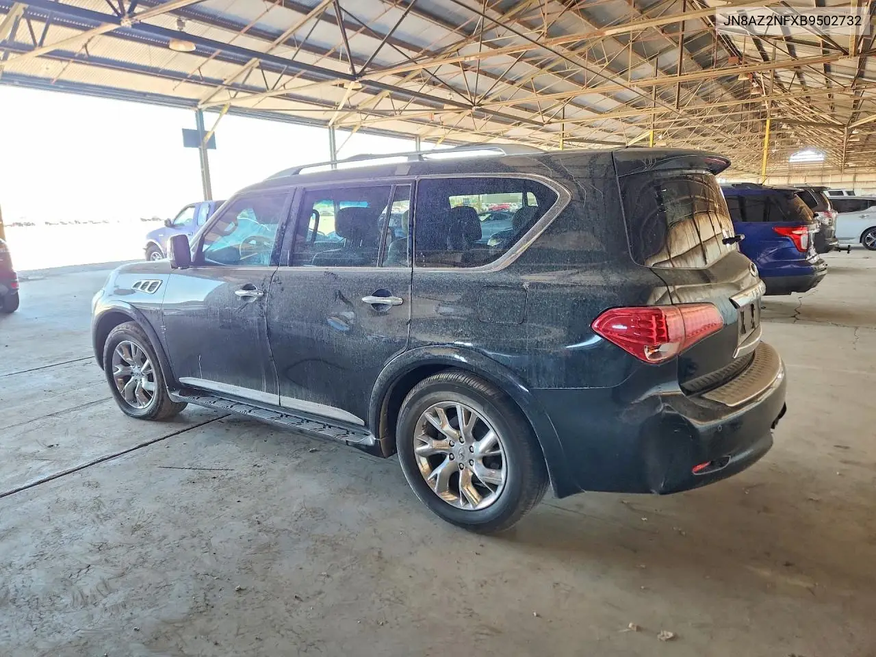 2011 Infiniti Qx56 VIN: JN8AZ2NFXB9502732 Lot: 59974416
