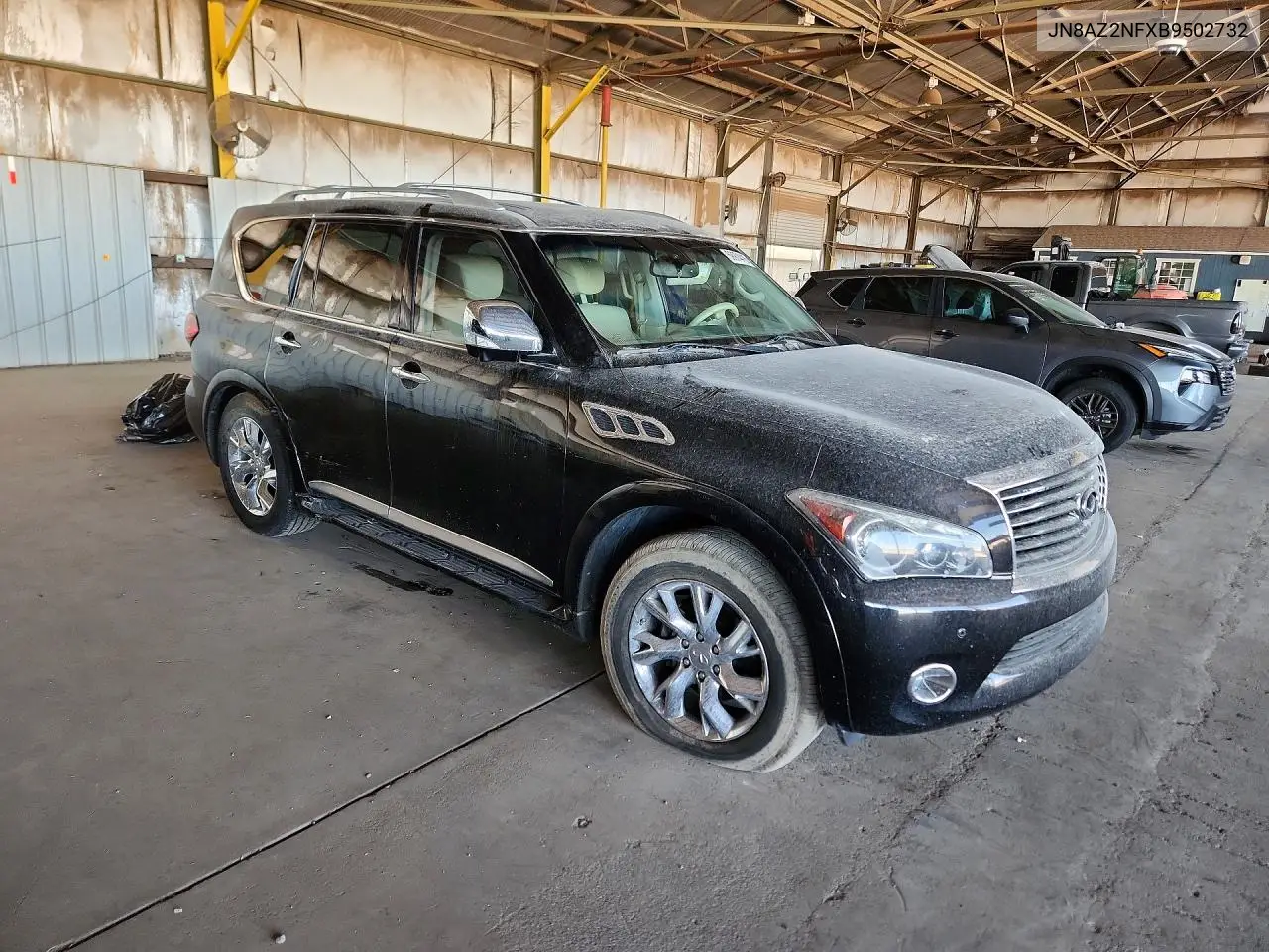 2011 Infiniti Qx56 VIN: JN8AZ2NFXB9502732 Lot: 59974416