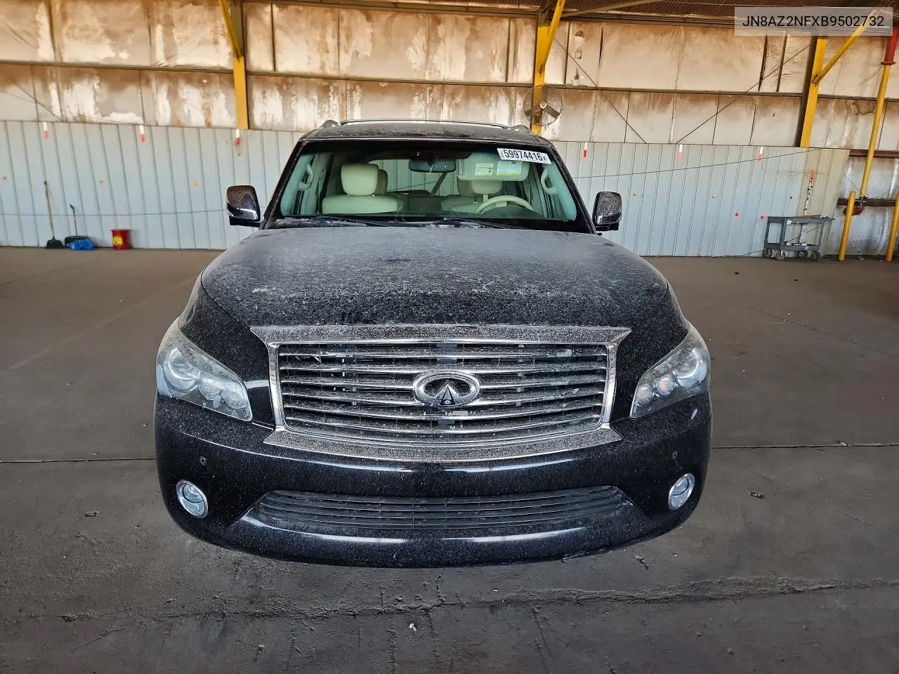 2011 Infiniti Qx56 VIN: JN8AZ2NFXB9502732 Lot: 59974416