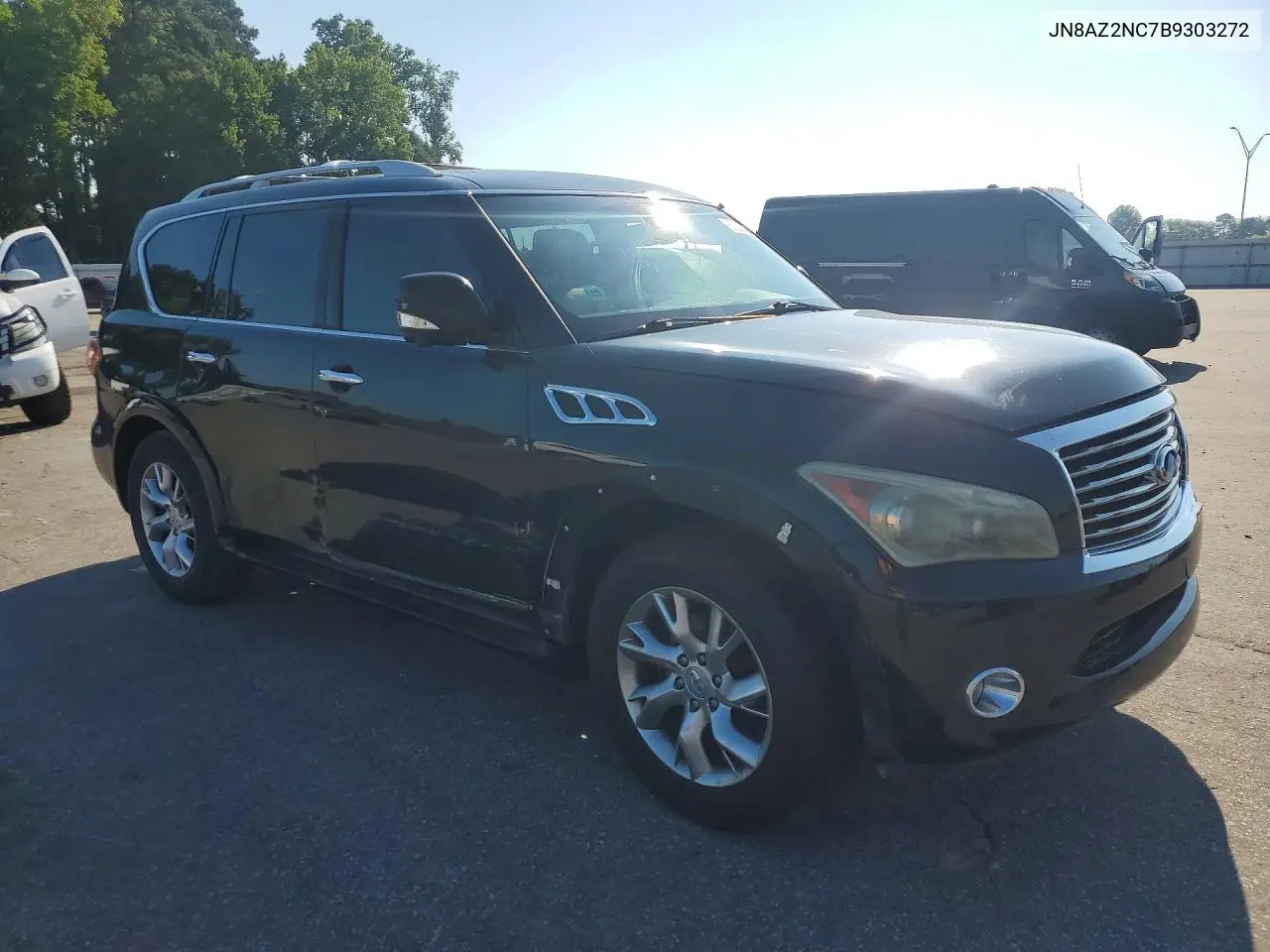 2011 Infi Qx56 Base VIN: JN8AZ2NC7B9303272 Lot: 60382256