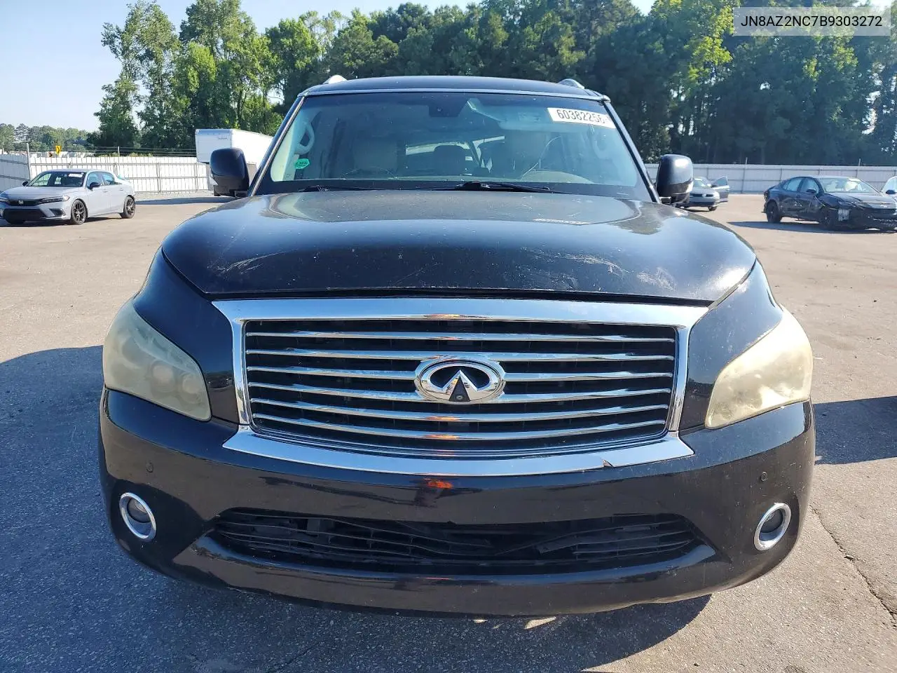 2011 Infi Qx56 Base VIN: JN8AZ2NC7B9303272 Lot: 60382256