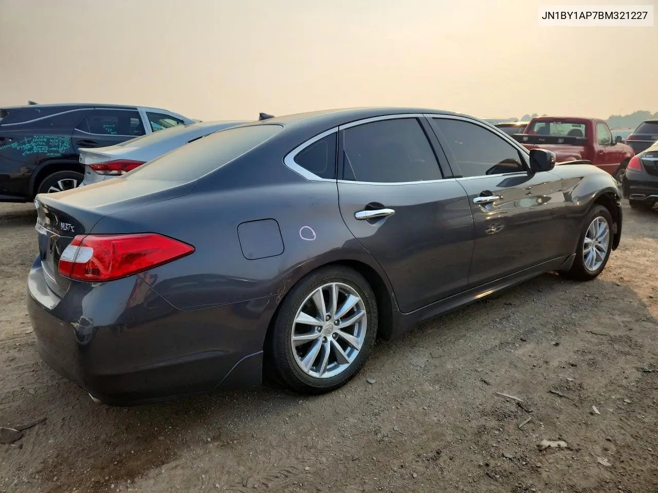 2011 Infiniti M37 Base VIN: JN1BY1AP7BM321227 Lot: 61044686