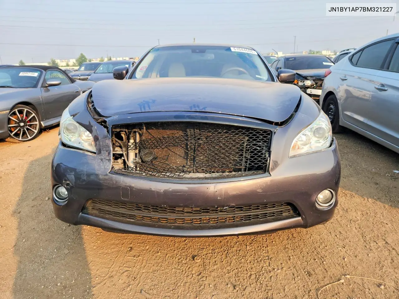 2011 Infiniti M37 Base VIN: JN1BY1AP7BM321227 Lot: 61044686