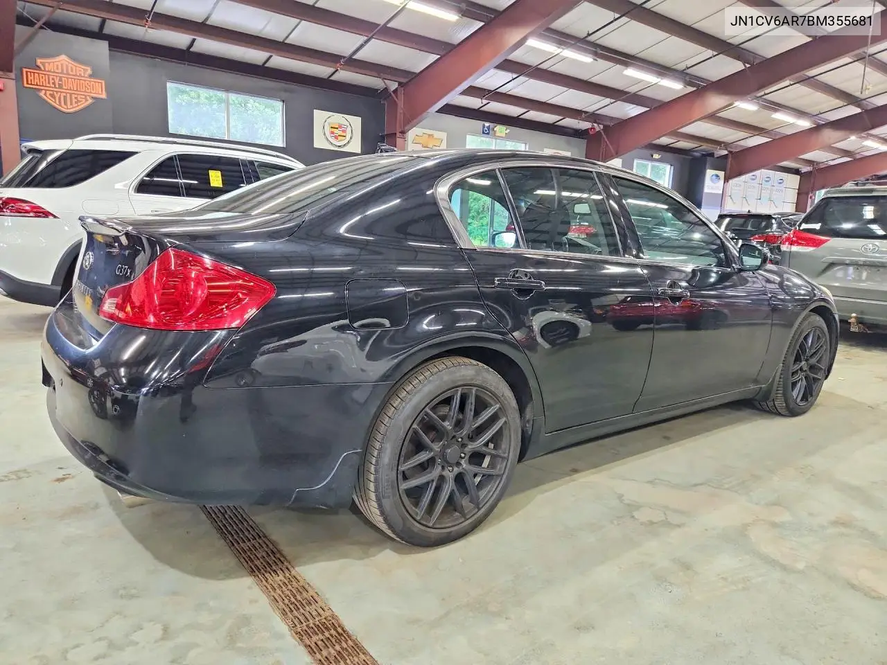 2011 Infiniti G37 Sedan X VIN: JN1CV6AR7BM355681 Lot: 61808576