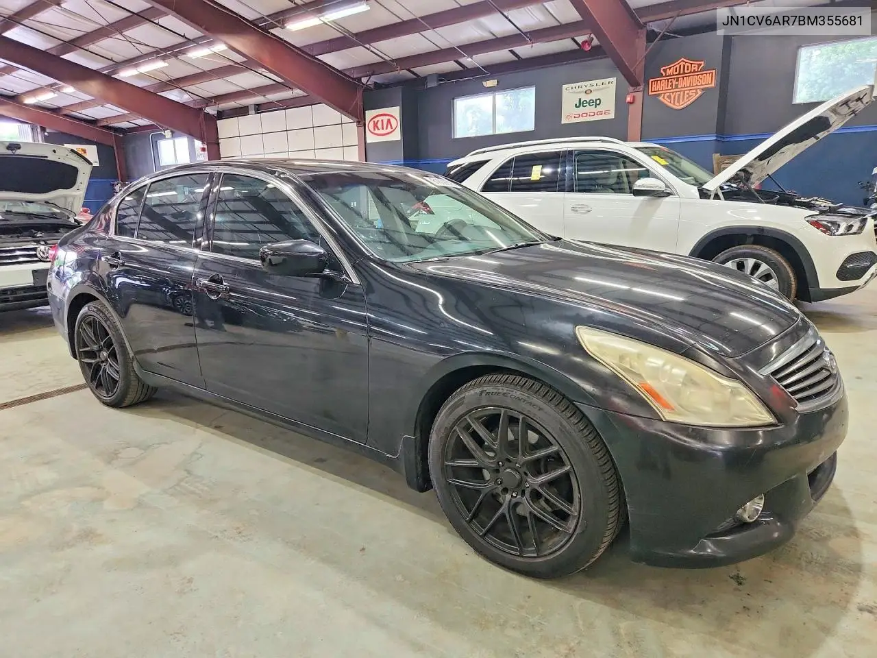 2011 Infiniti G37 Sedan X VIN: JN1CV6AR7BM355681 Lot: 61808576