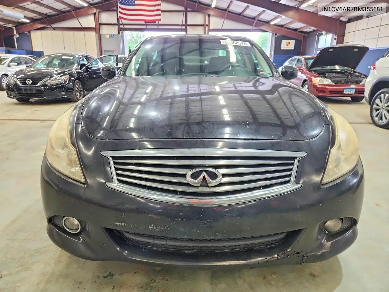 2011 Infiniti G37 Sedan X VIN: JN1CV6AR7BM355681 Lot: 61808576