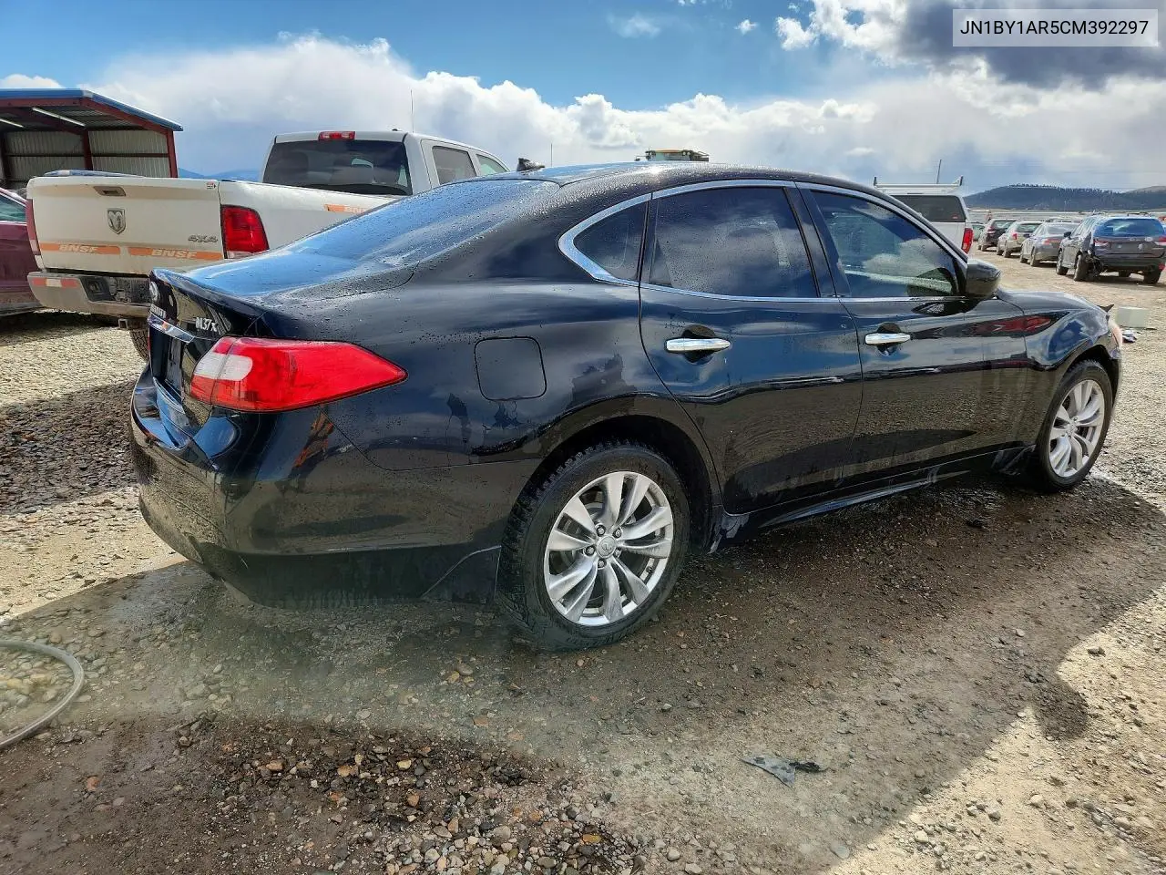 2012 Infiniti M37 X VIN: JN1BY1AR5CM392297 Lot: 42008486