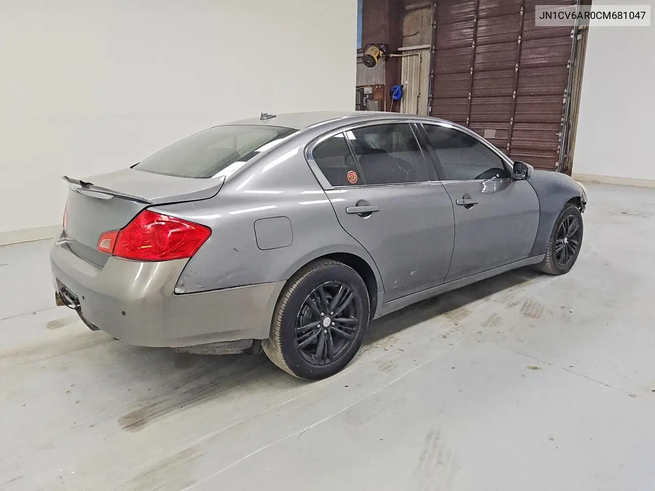 2012 Infiniti G37 Sedan X VIN: JN1CV6AR0CM681047 Lot: 50685966