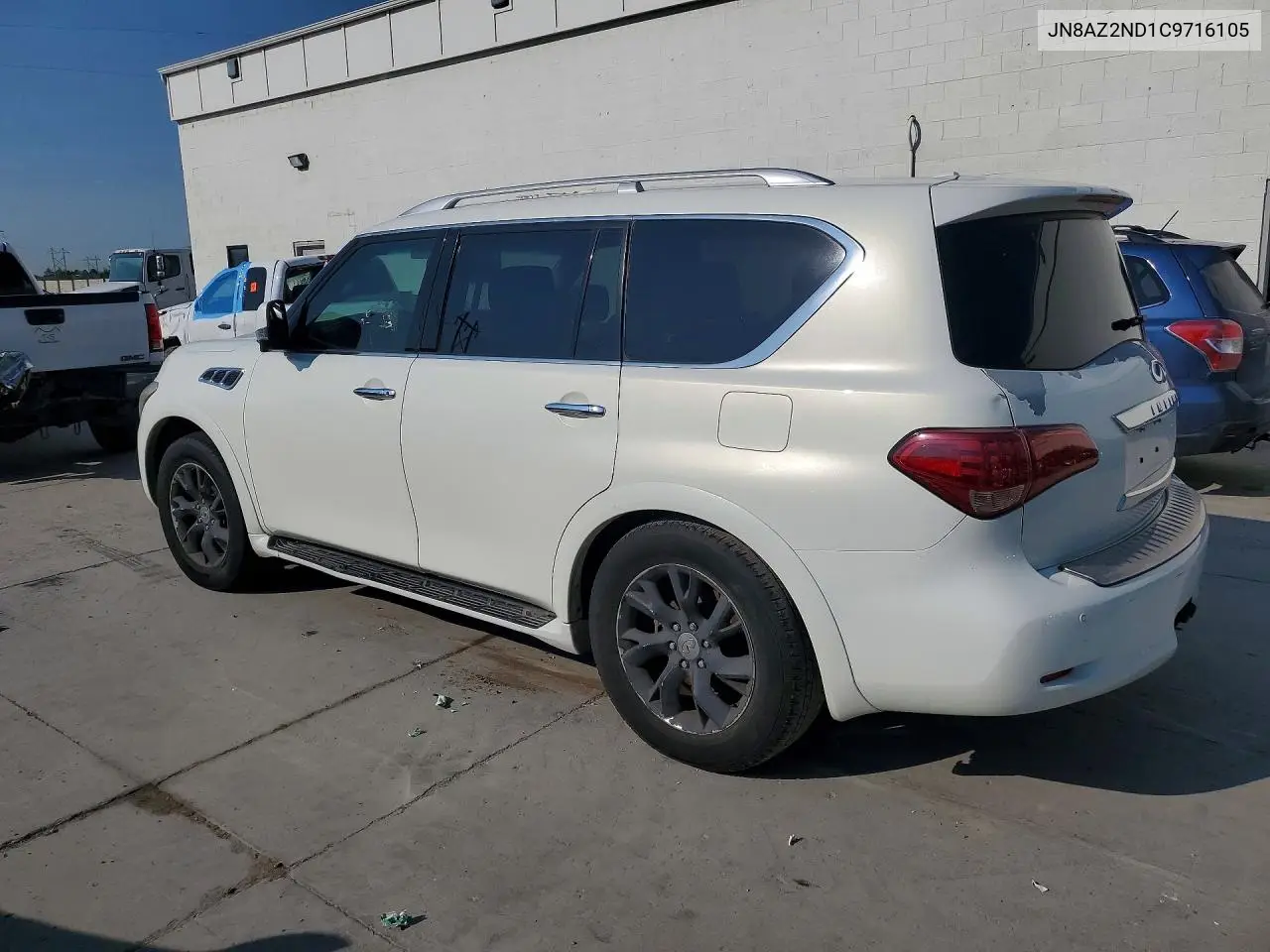 2012 Infiniti Qx56 Base VIN: JN8AZ2ND1C9716105 Lot: 53059306