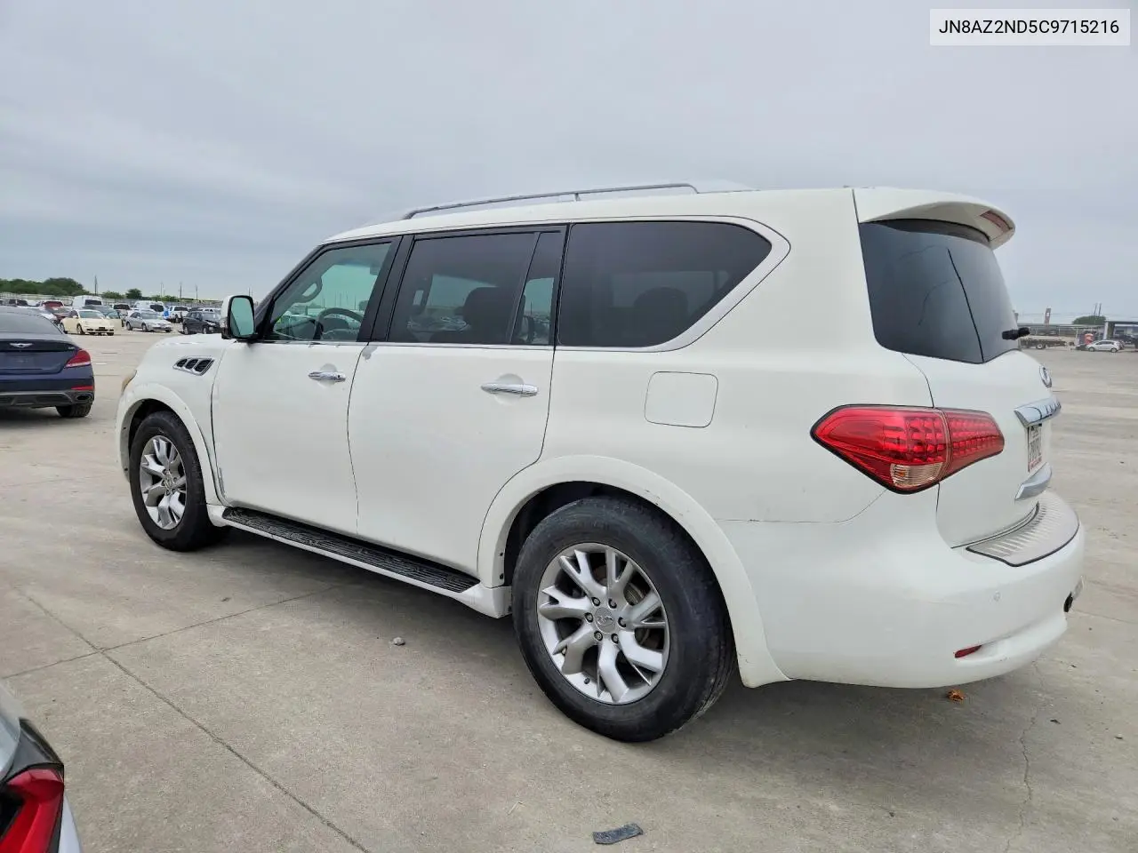 2012 Infiniti Qx56 Base VIN: JN8AZ2ND5C9715216 Lot: 53101386