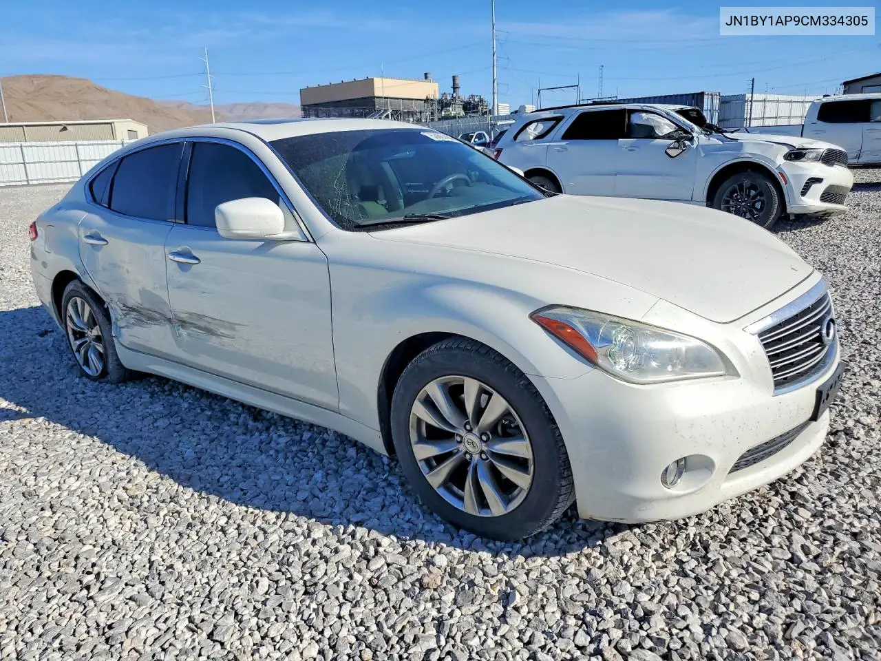 2012 Infiniti M37 VIN: JN1BY1AP9CM334305 Lot: 53667456