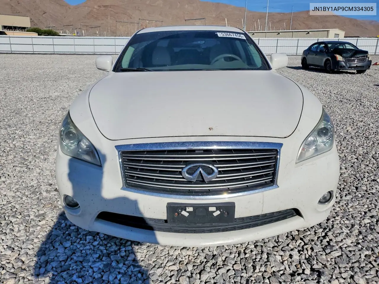 2012 Infiniti M37 VIN: JN1BY1AP9CM334305 Lot: 53667456