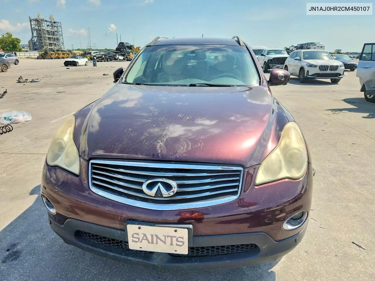 2012 Infiniti Ex35 Base VIN: JN1AJ0HR2CM450107 Lot: 53751186