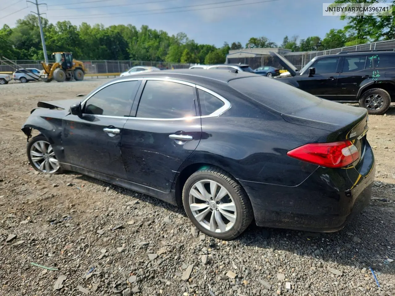 2012 Infiniti M37 X VIN: JN1BY1AR7CM396741 Lot: 53829426