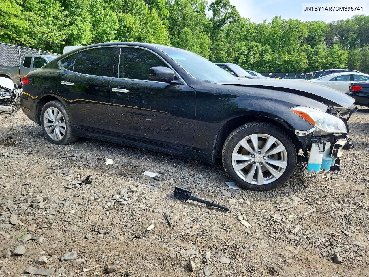 2012 Infiniti M37 X VIN: JN1BY1AR7CM396741 Lot: 53829426