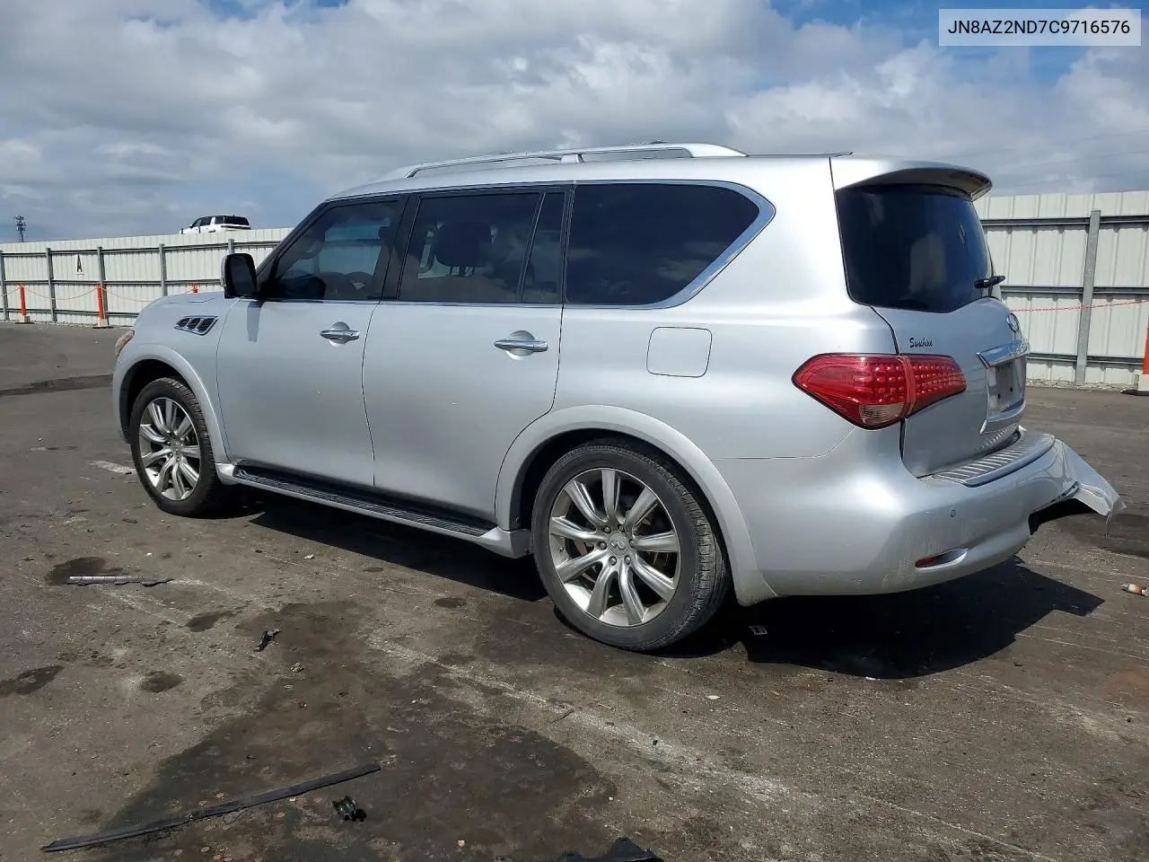 2012 Infiniti Qx56 Base VIN: JN8AZ2ND7C9716576 Lot: 54042836