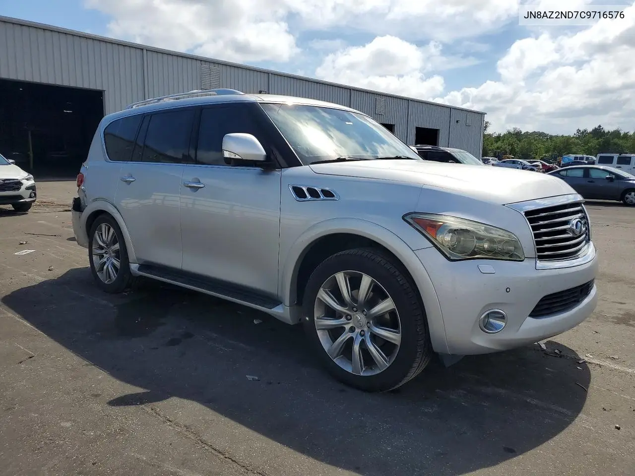 2012 Infiniti Qx56 Base VIN: JN8AZ2ND7C9716576 Lot: 54042836