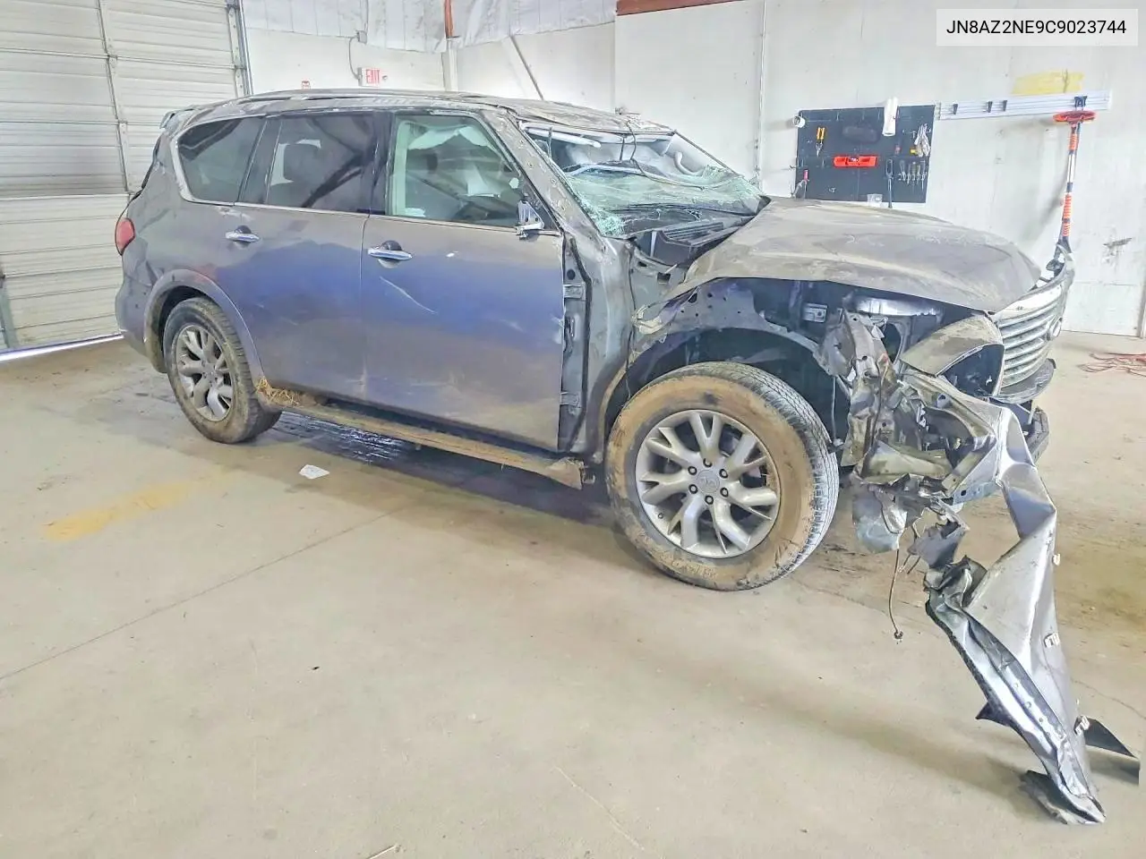 2012 Infiniti Qx56 Base VIN: JN8AZ2NE9C9023744 Lot: 54098456