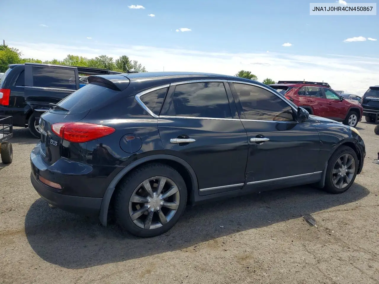 2012 Infiniti Ex35 VIN: JNA1J0HR4CN450867 Lot: 55150496