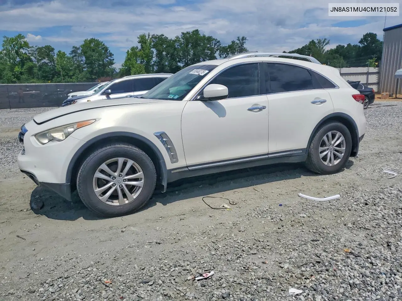 2012 Infiniti Fx35 Base VIN: JN8AS1MU4CM121052 Lot: 55549276