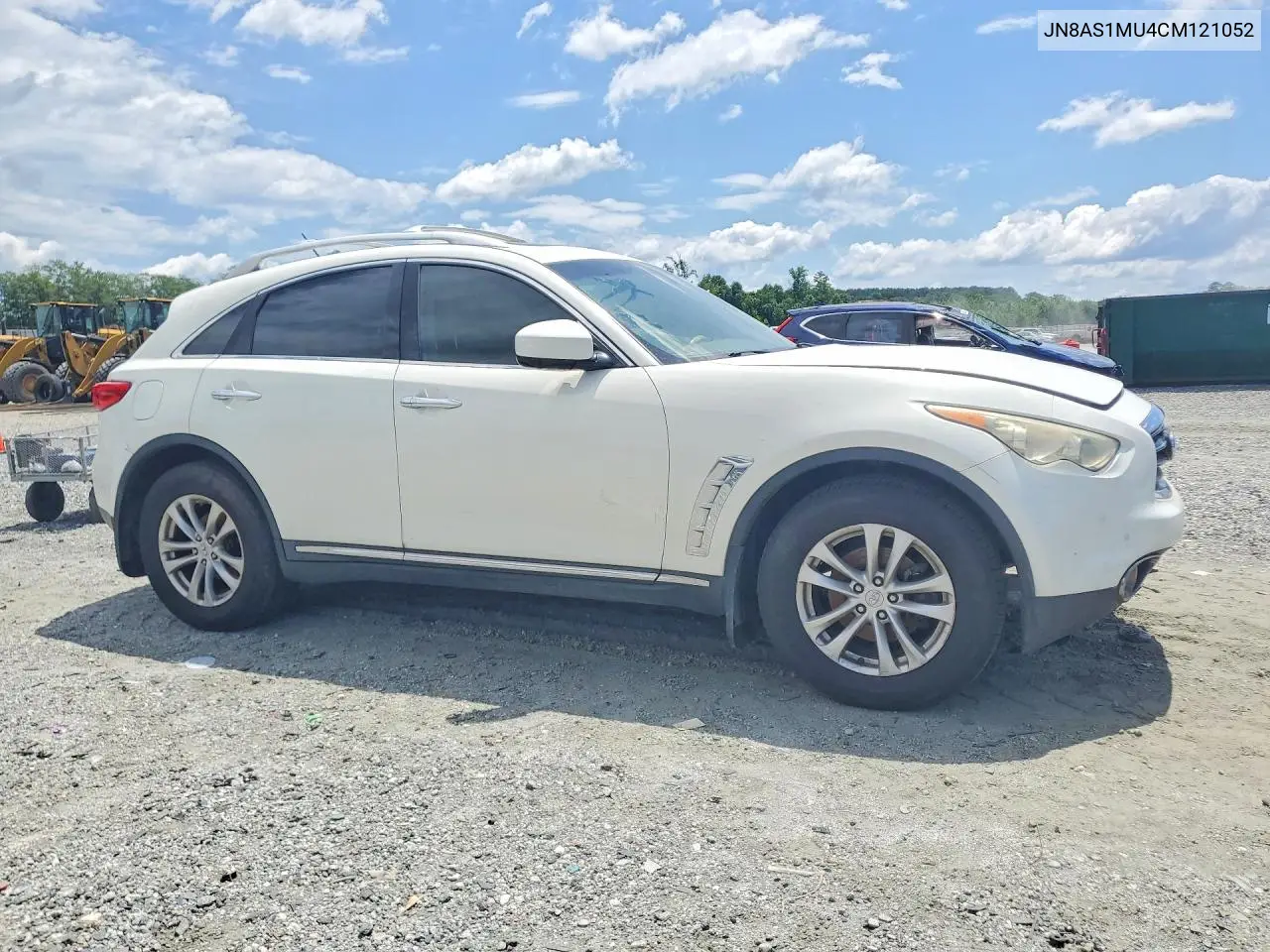2012 Infiniti Fx35 Base VIN: JN8AS1MU4CM121052 Lot: 55549276