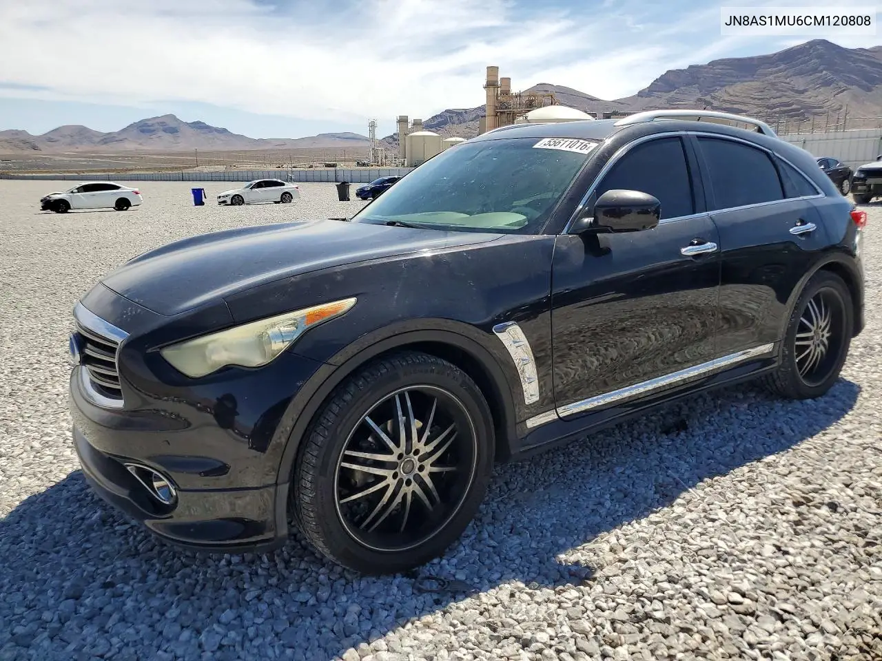 2012 Infiniti Fx35 Base VIN: JN8AS1MU6CM120808 Lot: 55611016