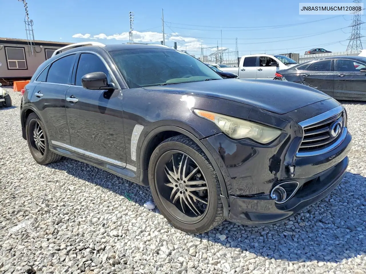 2012 Infiniti Fx35 Base VIN: JN8AS1MU6CM120808 Lot: 55611016