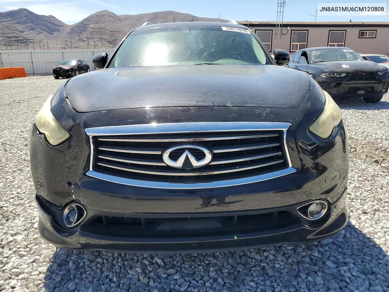 2012 Infiniti Fx35 Base VIN: JN8AS1MU6CM120808 Lot: 55611016
