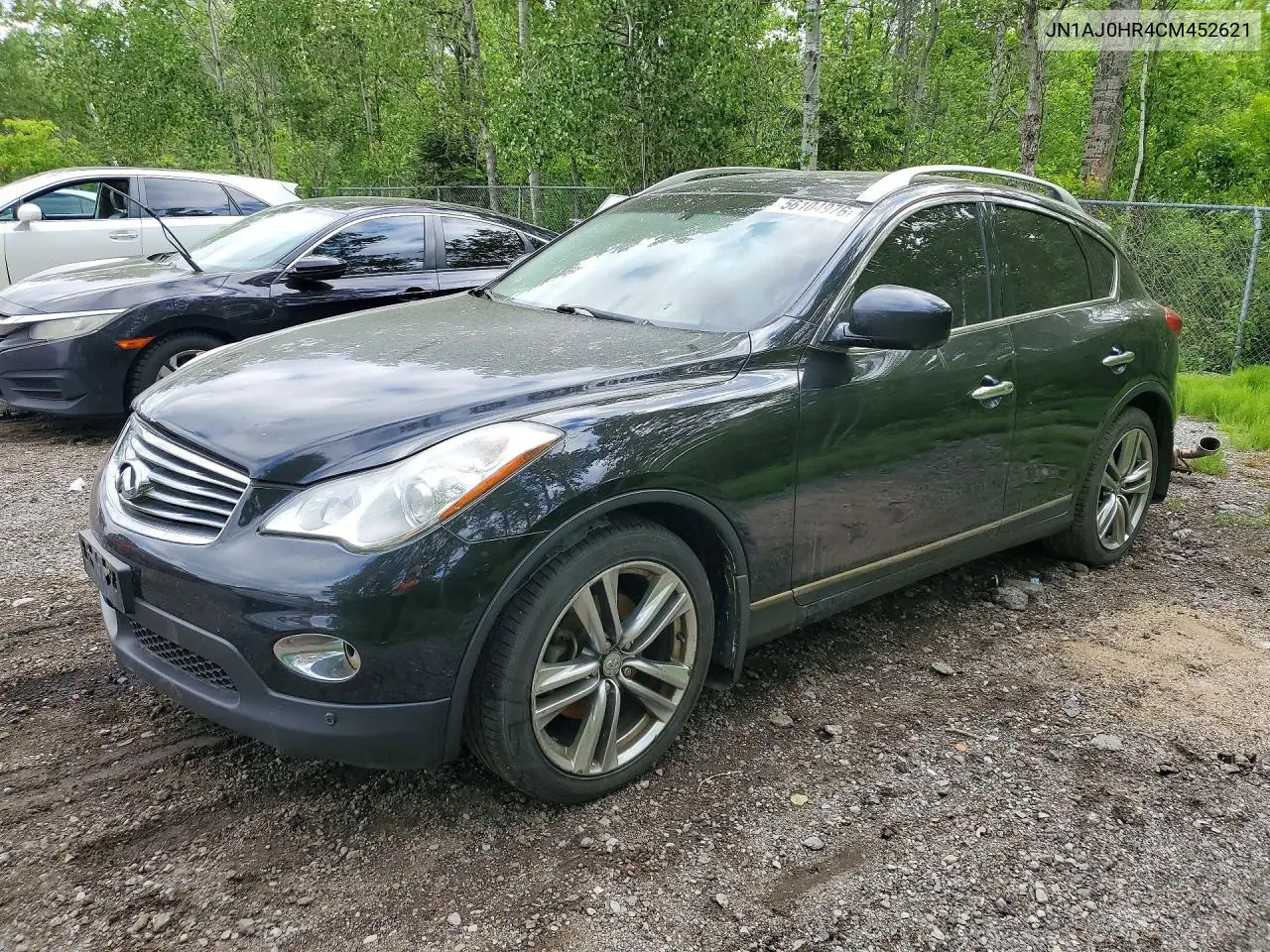 2012 Infiniti Ex35 Base VIN: JN1AJ0HR4CM452621 Lot: 56104976